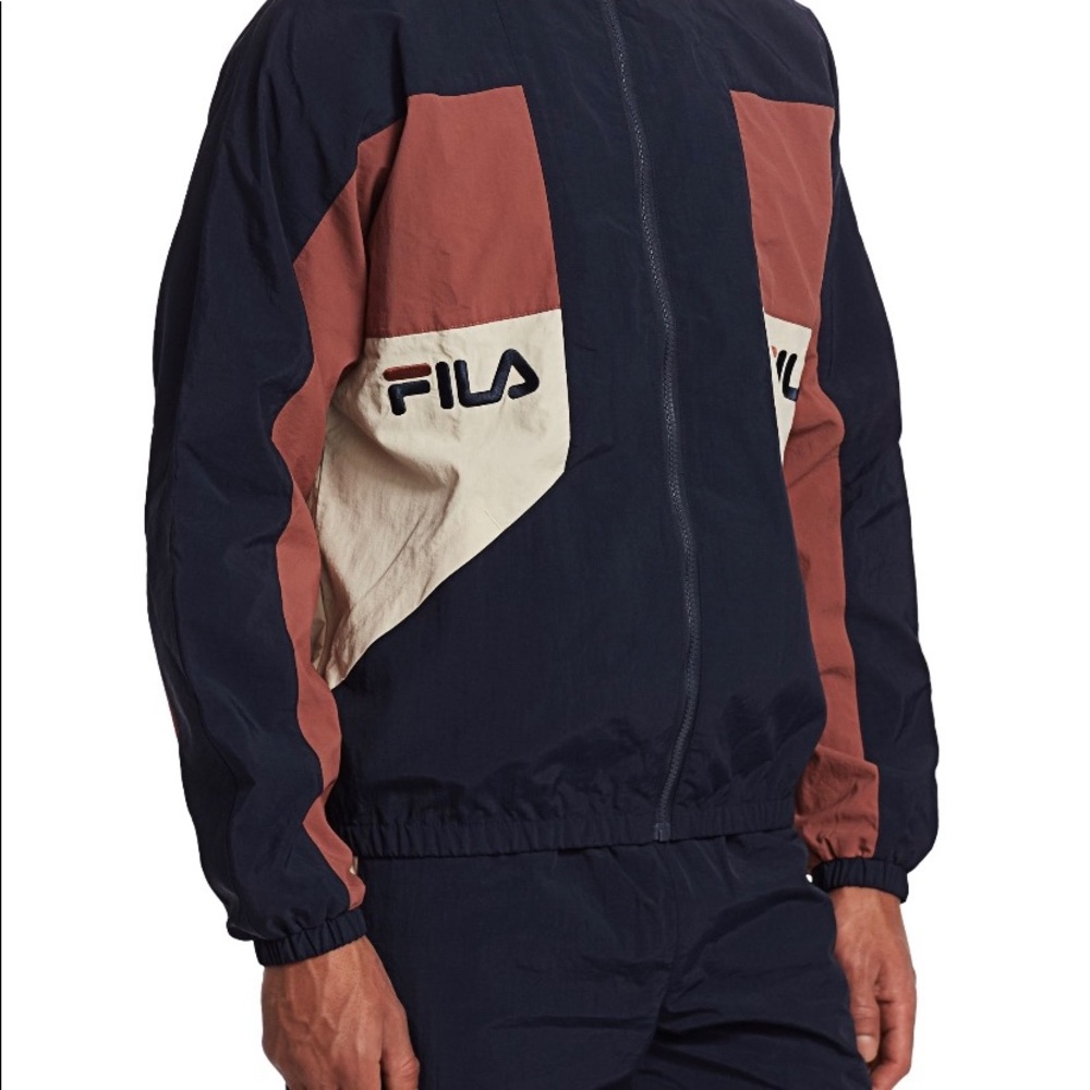 Fila Colorblock Track Jacket-Retro - Picture 8 of 10